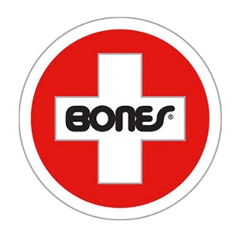 Bones Bones Swiss Logo Accessories Stickers at Westside Tarpon