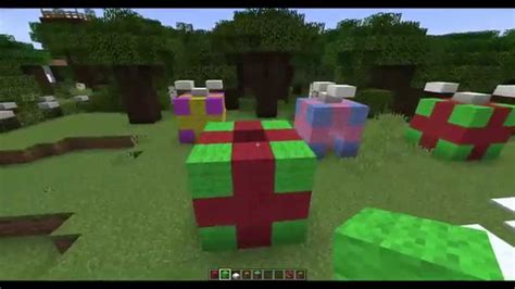 Minecraft Quick Simple Christmas Present Tutorial - YouTube