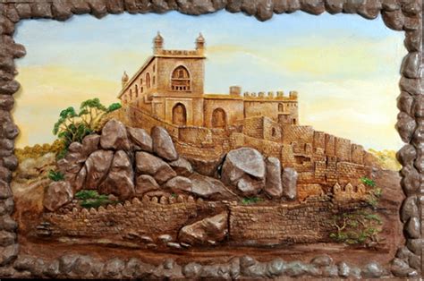 Golconda Fort Painting at Rs 18000 | Commercial Paintings in ...