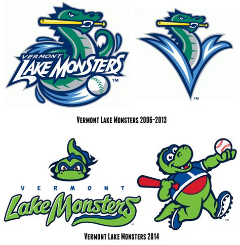 Vermont Lake Monsters Compare Logo | Chris Creamer's SportsLogos.Net ...