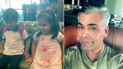 Watch: Karan Johar's Birthday Celebration With Kids At Home