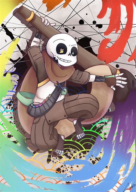 Ink Sans' New Design by IchikaSenpai on DeviantArt