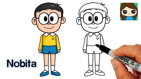 Update more than 137 nobita doraemon drawing easy - seven.edu.vn