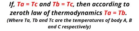 Zeroth Law Of Thermodynamics Equation (Easily Explained)