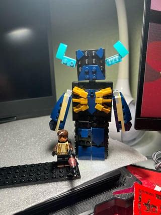 I made a Lego warden from Minecraft : u/Few-Art5455