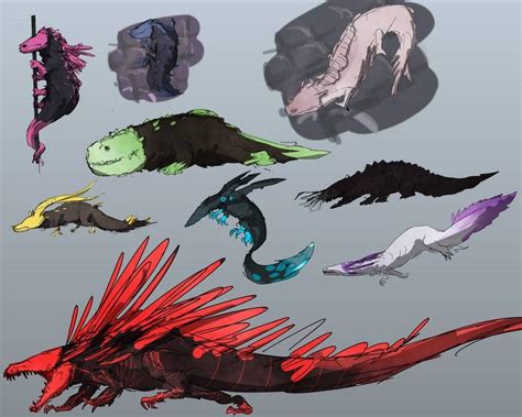 Rain World - Lizards by Caseys42 on DeviantArt | Mythical creatures art ...