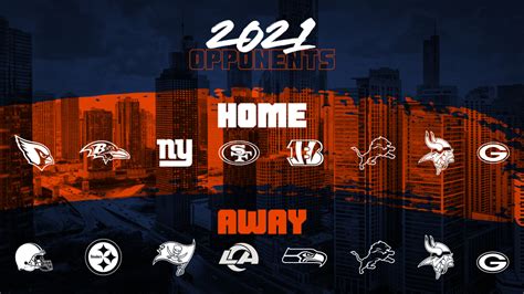 Chicago Bears 2021 opponents