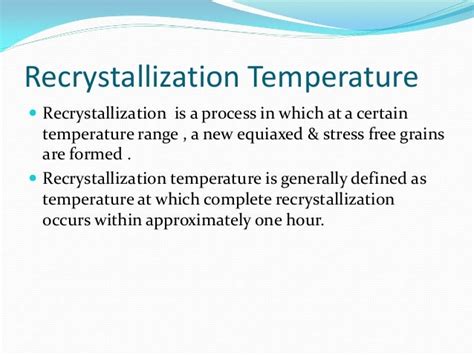 Mechanical working of metals