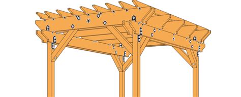 6 Free Pergola Plans (Plus: Pavilions, Patios and Arbors) - Building Strong