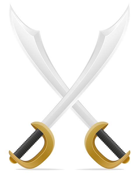 old retro pirate sword vector illustration 494392 Vector Art at Vecteezy