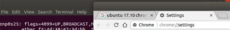 17.10 - Lost Chrome menu bar - Ask Ubuntu