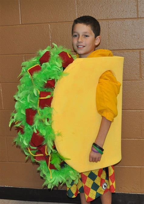 Cardboard Taco - but wear a cat outfit - Taco Cat (palindrome) | Creative halloween costumes diy ...