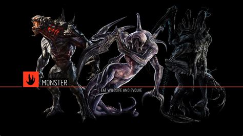 Evolve Monsters: Wraith, Kraken, Goliath | Evolve wallpapers, Evolve ...