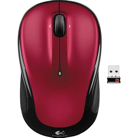 Logitech Wireless Mouse M325 (Red) 910-002651 B&H Photo Video