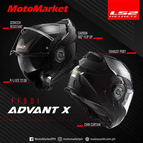 LS2 released Advant X Carbon, A Lightweight and Safe Modular Helmet ...