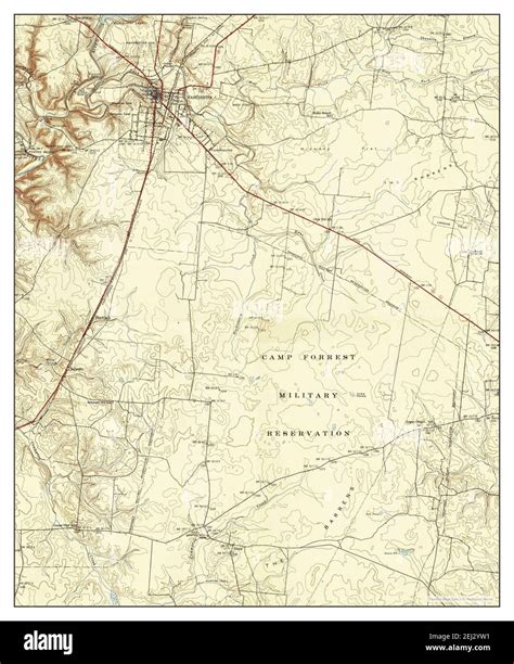 Manchester, Tennessee, map 1941, 1:24000, United States of America by ...