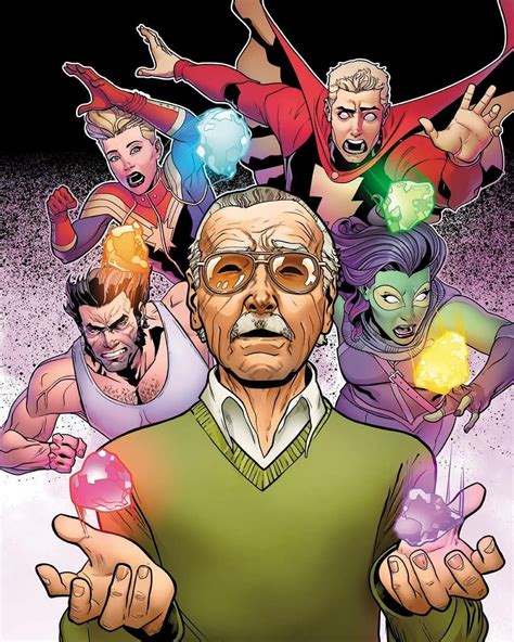 Stan Lee and the Infinity Stones Marvel Comics, Marvel Memes, Marvel Art, Marvel N Dc, Captain ...