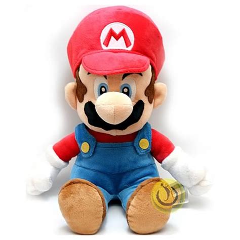 Super Mario Bros. Medium Size Mario Plush Doll | Lazzy