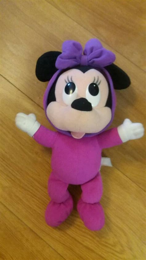 Disney Babies Minnie Mouse Light up Lullaby Soft Toy Mattel FISHER ...