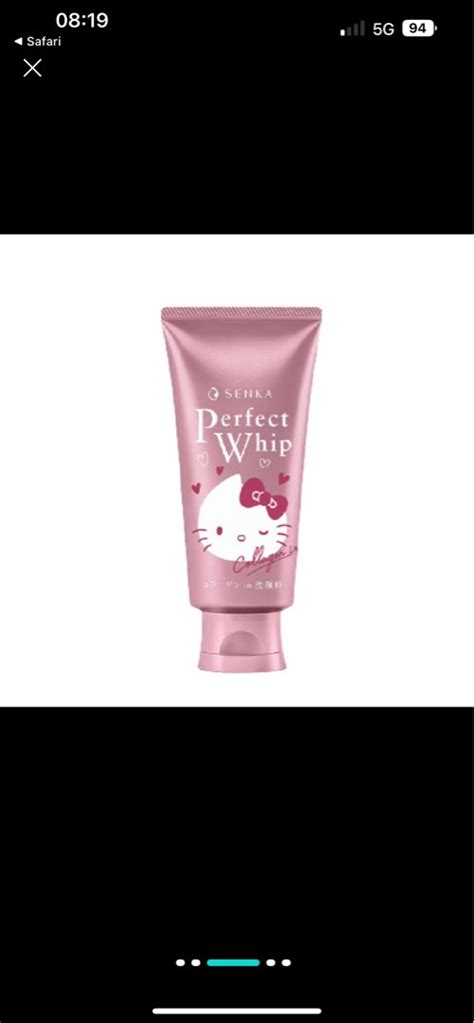 SENKA HELLO KITTY CLEANSER LIMITED EDITION 120G, Beauty & Personal Care ...