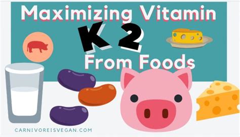 Maximizing K2 From Foods | Vitamin k2, Vitamins, Food