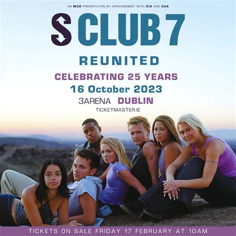 S Club 7 announce Dublin show during reunion tour