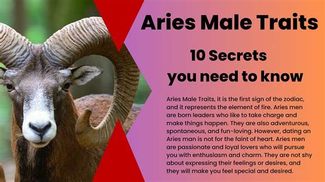 Aries Qualities And Characteristics