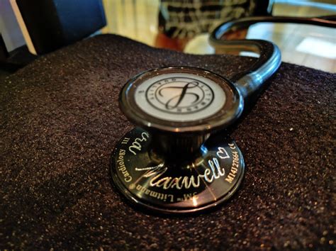 stethoscope engraving and medical equipment personalization