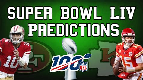 Super Bowl LIV Predictions! NFL Super Bowl 54 Picks 2020 ! | The ...