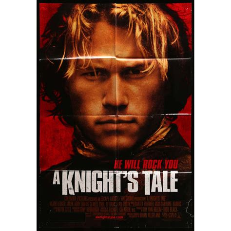 A KNIGHT'S TALE Movie Poster