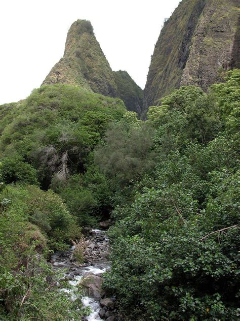 Iao Needle, Iao Valley State Park, Maui, Hawaii