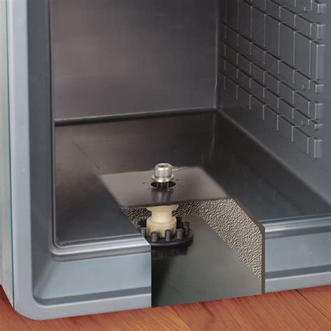 BOLT DOWN SAFE Waterproof + Fireproof .94" cu. Storage HOME or OFFICE ...