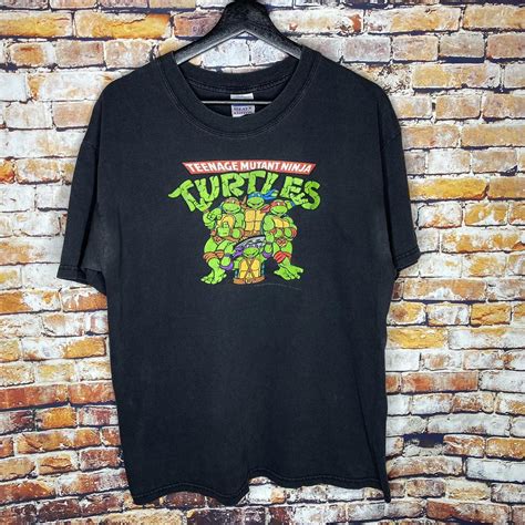 Vintage Teenage Mutant Ninja Turtles 2002 Promo T... - Depop