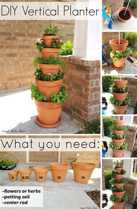 Wow! 25+ Budget-Friendly and Fun Garden Projects Made with Clay Pots ...