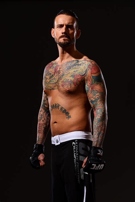 CM Punk's UFC fighting portraits unveiled - SportsNation - ESPN