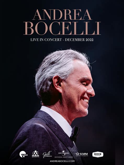 Andrea Bocelli Announces December 2022 US Tour Dates | Shore Fire Media