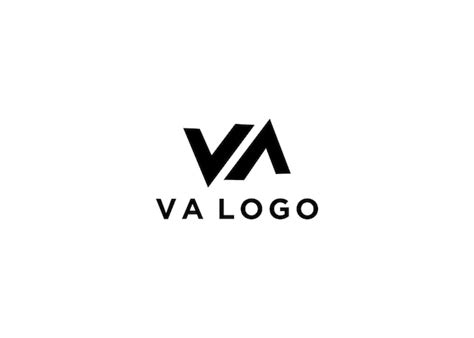 Premium Vector | Va logo design vector illustration