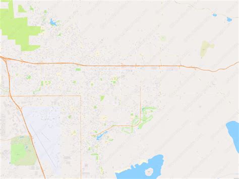 Moreno Valley - Modern Atlas Vector Map | Boundless Maps