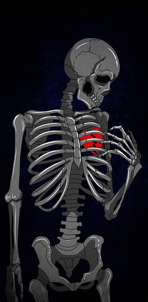 Sad skeleton by Noaeckman HD phone wallpaper | Pxfuel