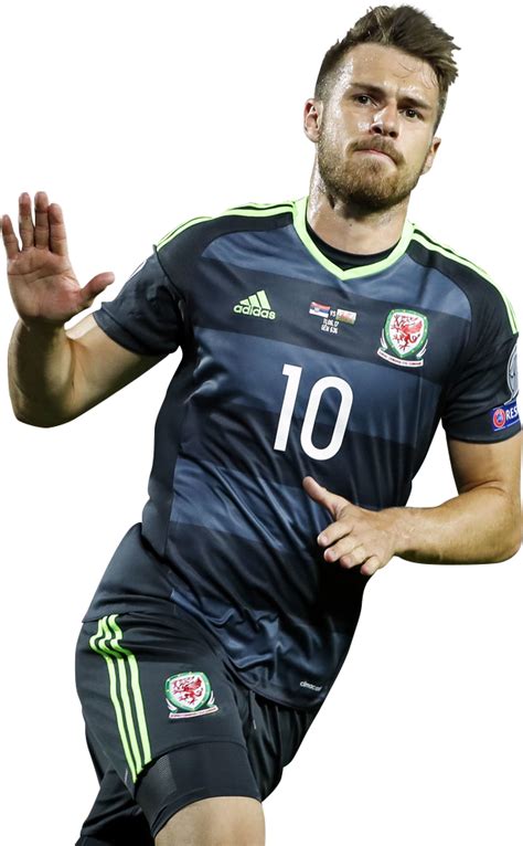 Aaron Ramsey Wales football render - FootyRenders