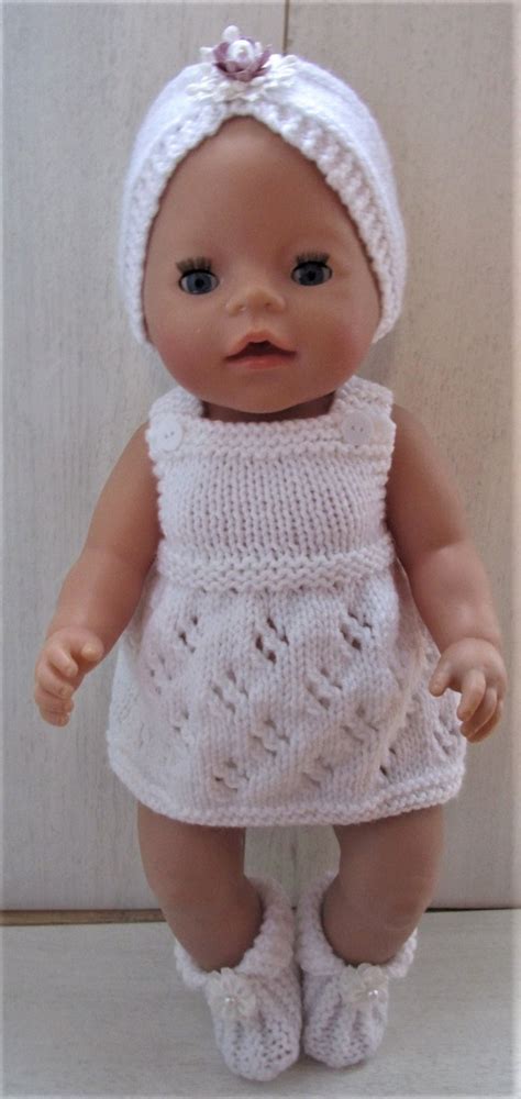 Baby Born Dolls Clothes Dolls Knitting Pattern Hand Knitted | Etsy