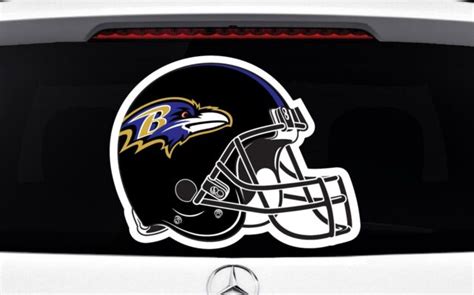 Baltimore Ravens Helmet Decal ~ Car / Truck Vinyl Sticker - Wall ...