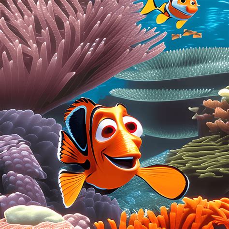 Disney Animation Finding Nemo · Creative Fabrica