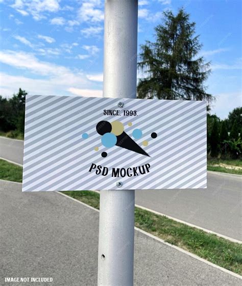 Premium PSD | Blank billboard mockup. Realistic Sign Mockup template ...