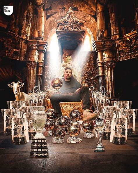 Oh My Goal - Lionel Messi wins his 8th Ballon d'Or 🐐 | Ballon d'or ...