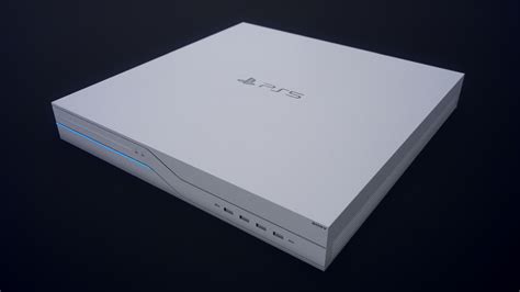 Sony playstation 5 white 3D model - TurboSquid 1523135