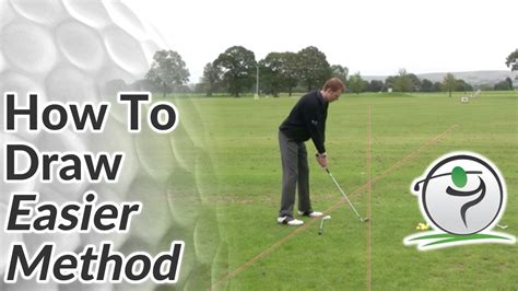 Golf Draw - How to Draw the Ball (Easier Method) - YouTube