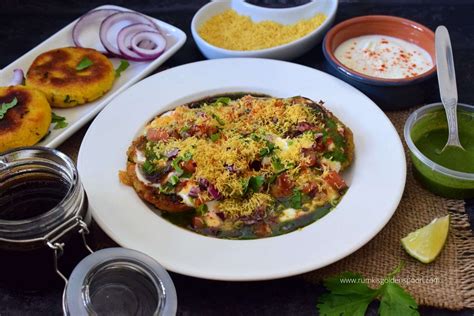 Aloo tikki chaat recipe | Alu tikki chaat | Tikki chaat recipe | How to make aloo tikki chaat ...