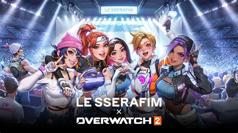 LE SSERAFIM x Overwatch 2 event's artwork : r/Overwatch