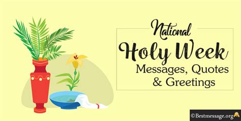 Happy Holy Week Messages 2024 Greetings, Wishes and Quotes